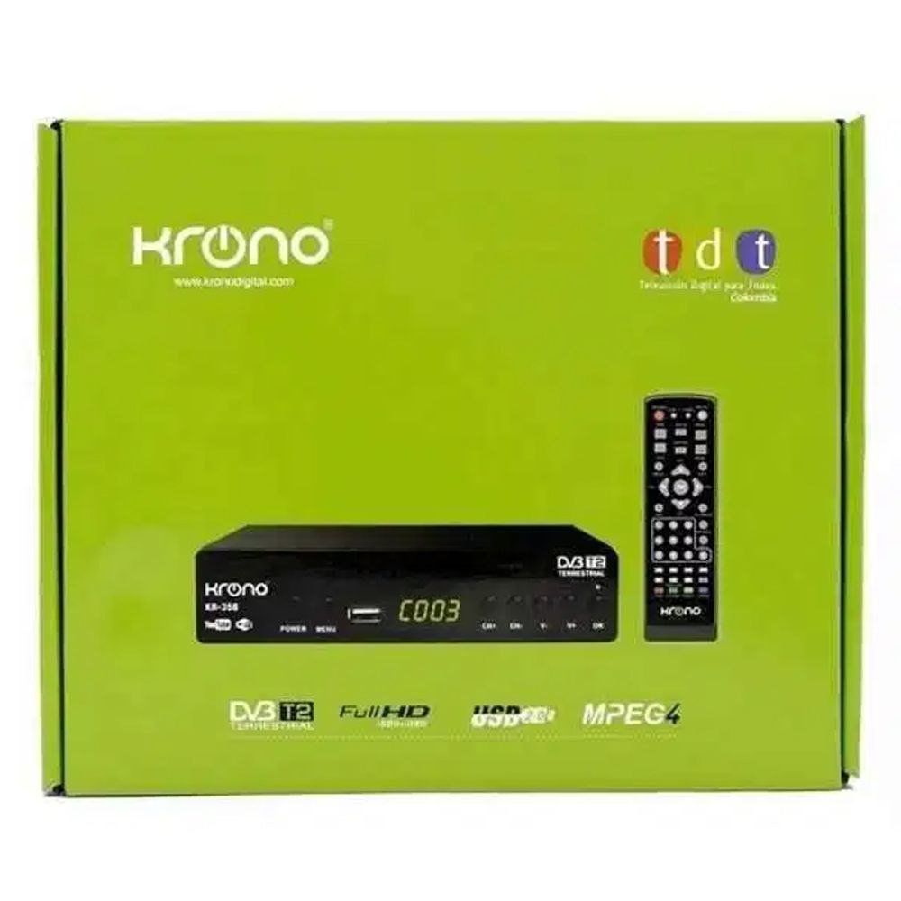 TDT Receptor TV digital hd krono control hdmi – Tienda miobsequio